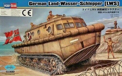 Image of Hobby Boss 82430 Land-Wasser-Schlepper tedesco (LWS) 1/35