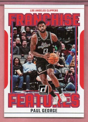Paul George 2023-24 Panini Donruss Franchise Features Clippers#22