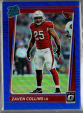 2021 Donruss Optic Blue #265 Zaven Collins RR /179 