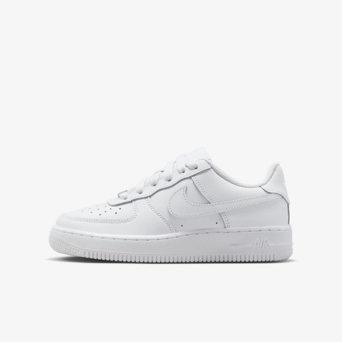 White nike top trainers for kids