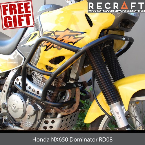 Honda NX650 Dominator RD08 1995-1999 Crash Bars Engine Guard Frame + GIFT - Bild 1 von 9