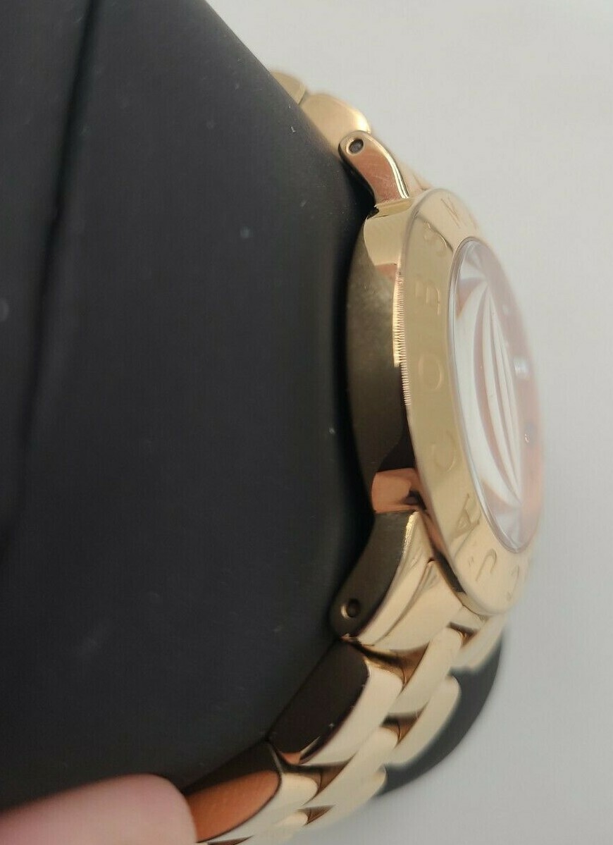Marc Jacobs MBM 3216 Amy Rose Gold Wristwatch 36mm Case Stainless 