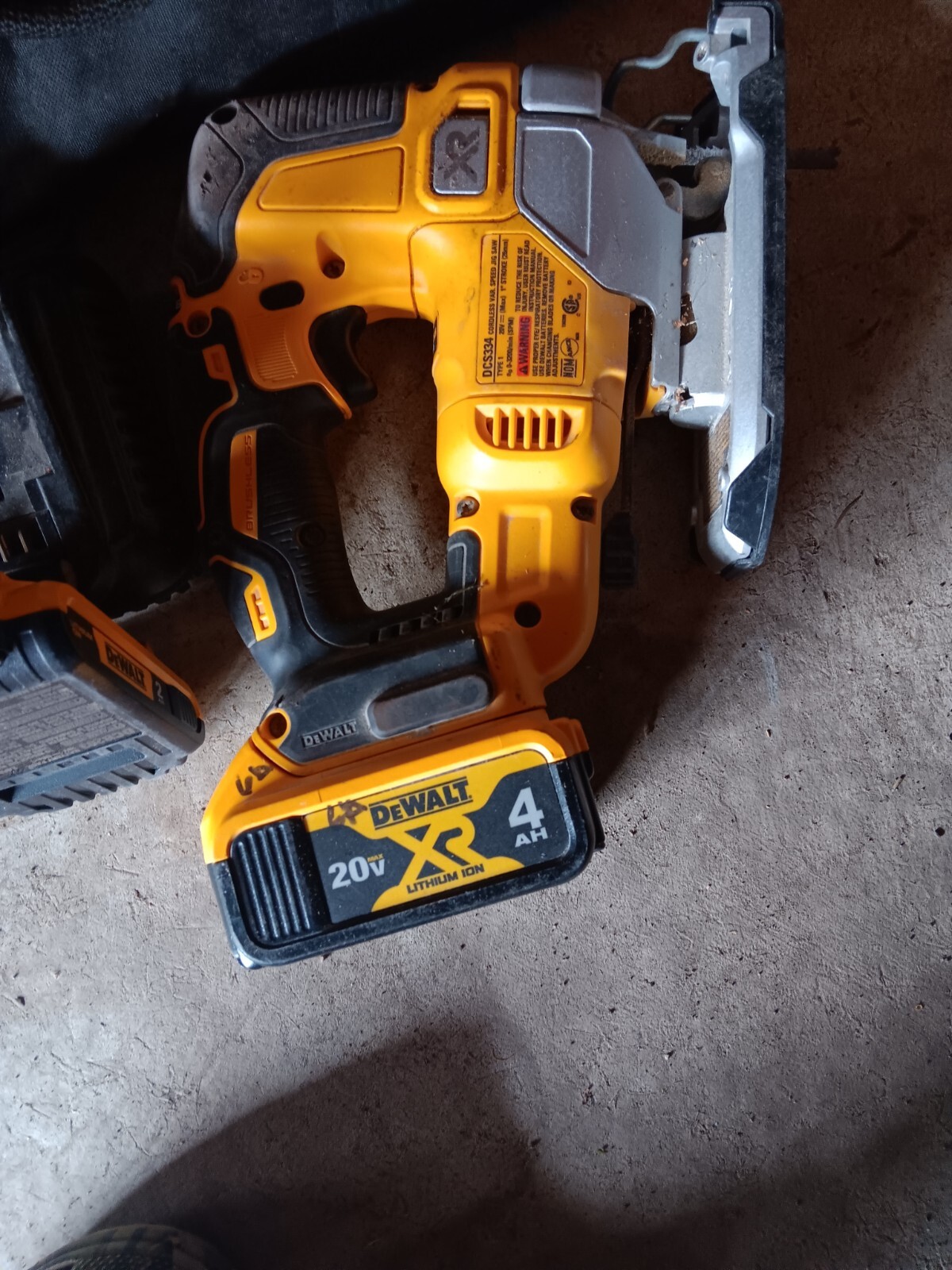 DEWALT DCS334B 20V Max XR Cordless Jigsaw and 2 batteries eBay