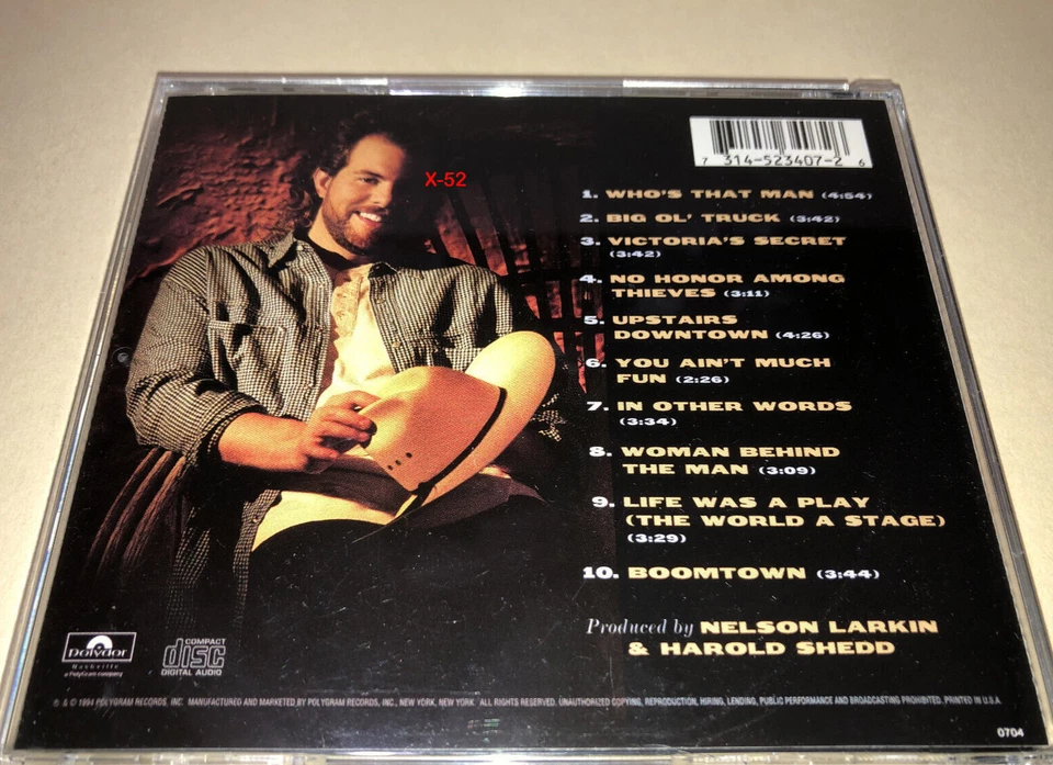 Toby Keith CD Boomtown 2nd album hits Whos That Man You Aint Much Fun Upstairs D Foto 4 de 4