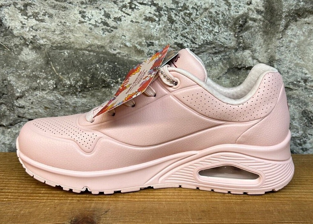 Skechers Uno Flaming Heart 177956 Ricardo Cavolo Pink Womens