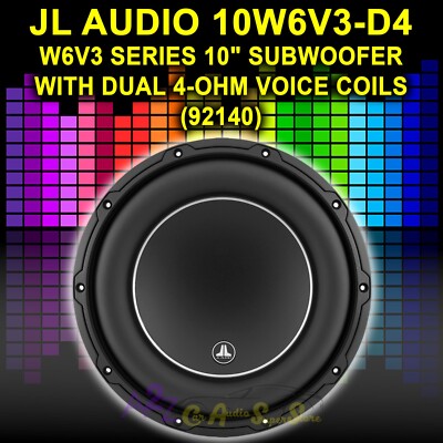 JL AUDIO 10W6V3-D4 (92140) 10