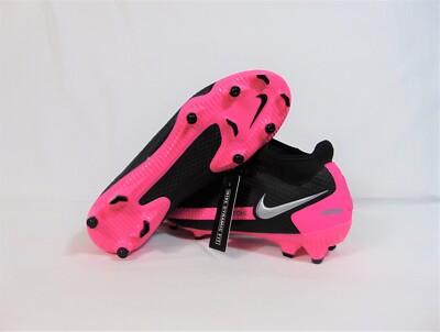 シューズ Nike PHAMTOM GT FG Nike Phantom GT Academy FG MG Black & Pink Soccer Cleats Sz 13 NEW