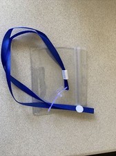 1 Clear Vaccination Card Protector 4x3" Vaccine Record Holder Badge Sleeve