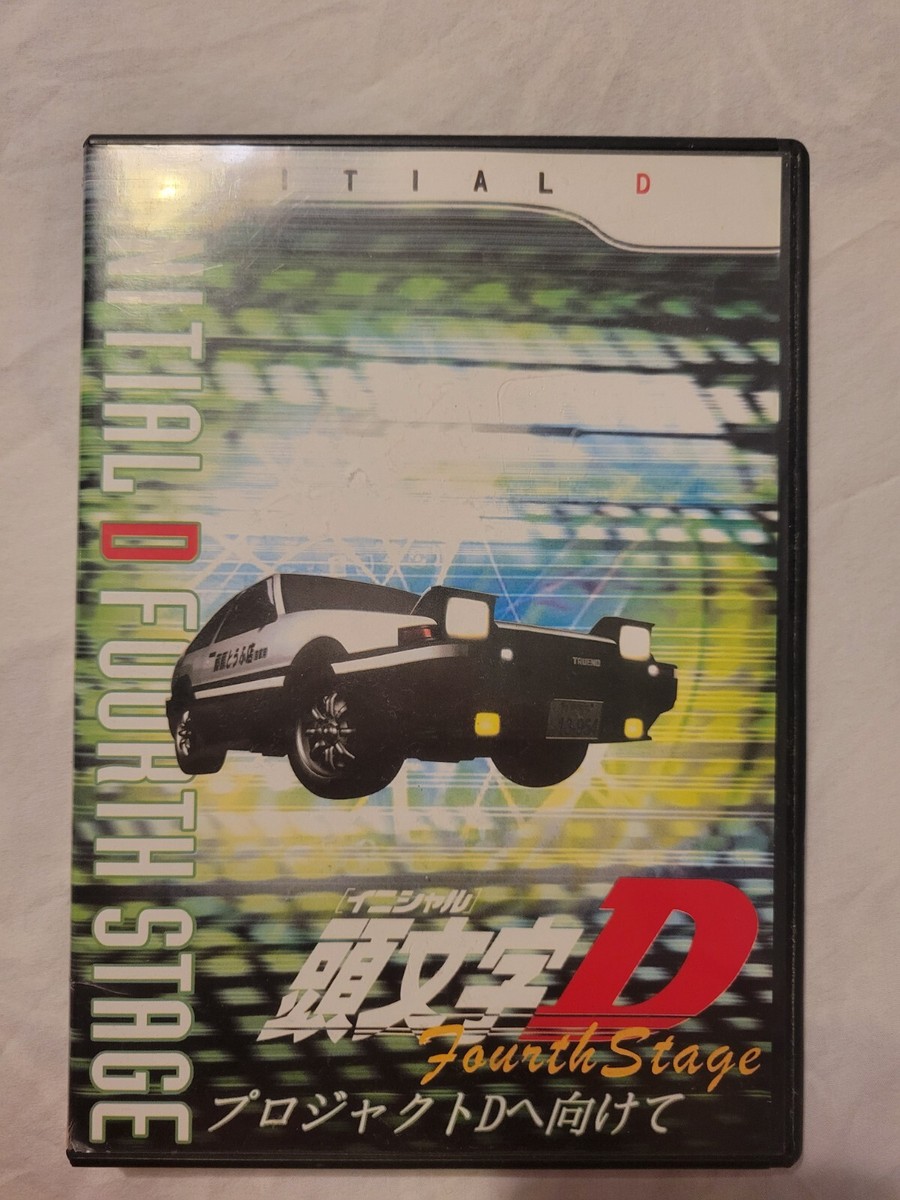 Initial D: Fourth Stage DVD Anime 2010 Japanese English Subtitles