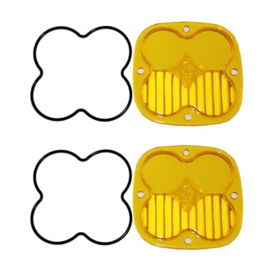 Baja Designs  Pair of Amber Driving/Combo Lens Kit for 3-in. Squadron Pro/Sport