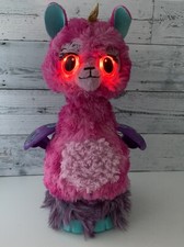 Animated Hatchimals Llamacorn Unicorn Spin Master LTD Pink Works Clean