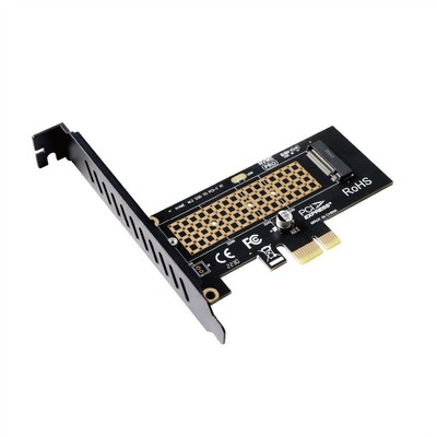 M.2 NVME SSD PCI-E 4.0 X4/PCIE-E X1 M Key Adapter Conversion Card