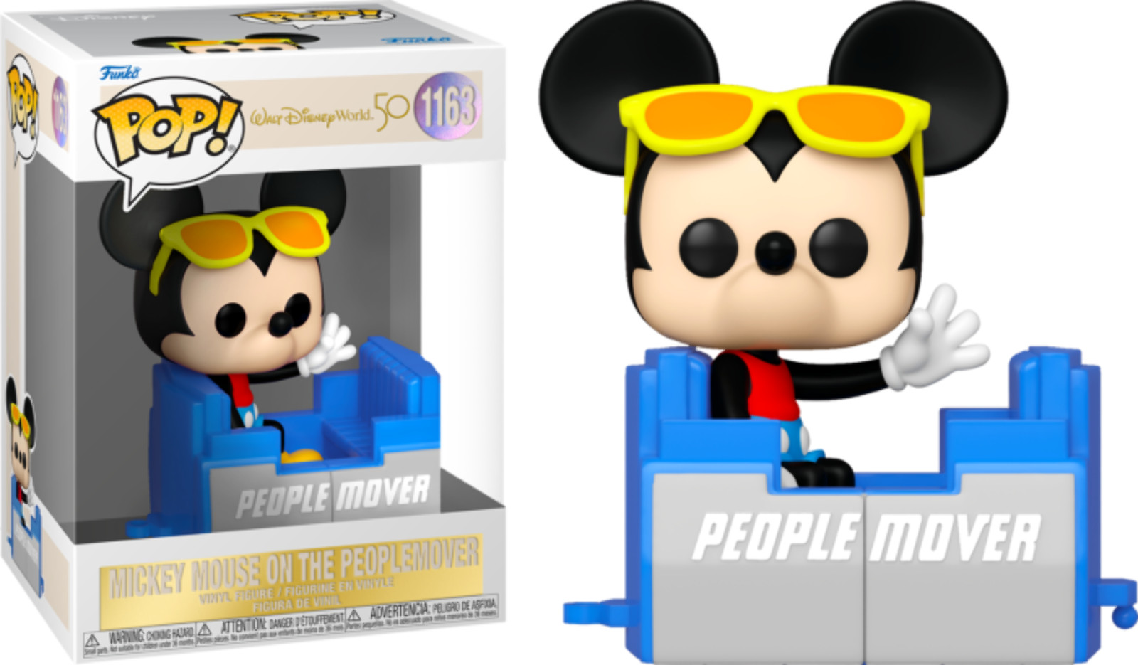 Disney: 50Th Anniversary - 1163 – People Mover Mickey - Funko Pop!