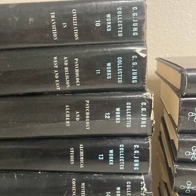 Lot Of 21 Collected Works Of C.G JUNG Princeton University 