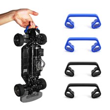 For TAMIYA TT02/TT01 RC Car Silicone Rear Bumper Rear Carry Handle Accessories