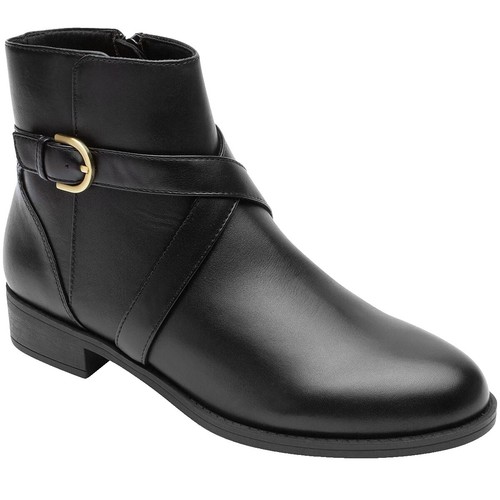 NEW Rockport K71016 Ellingwood Black Leather Oxford Tap  display picture 3