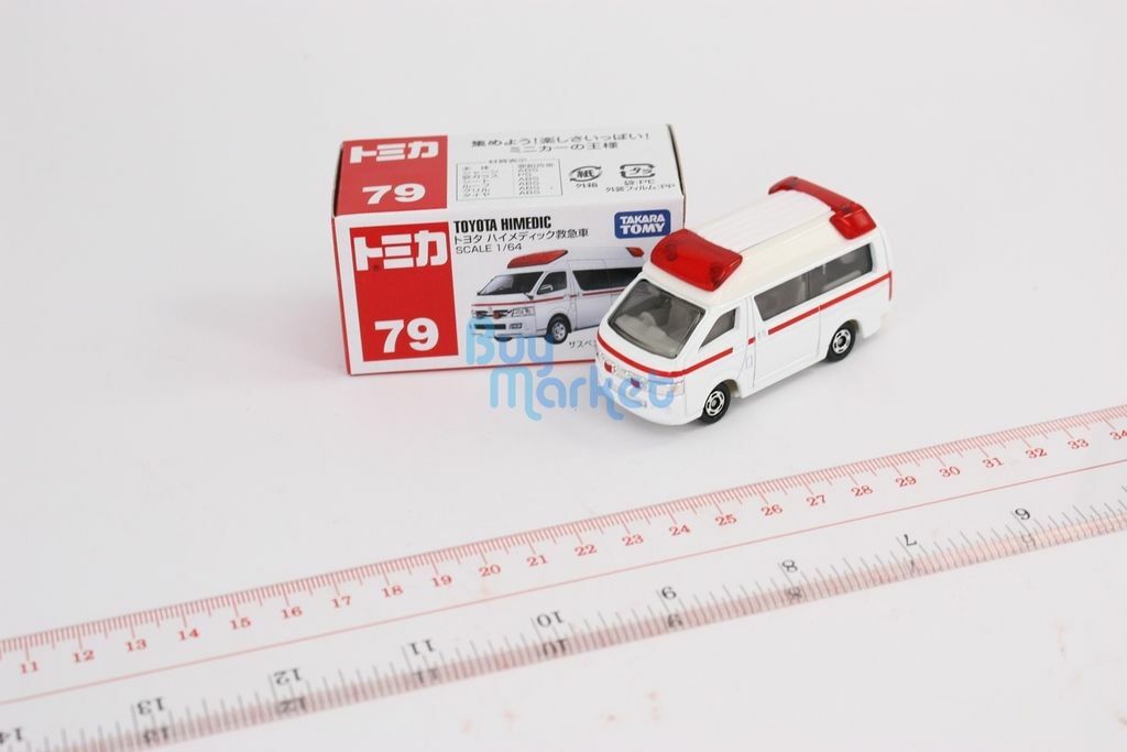 Takara Tomy Tomica #79 Toyota Himedic Ambulance Sca 1/64 Diecast
