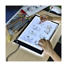 Light Box Drawing Pad, Tracing Board with Type-C Charge Cable and Brightness ...