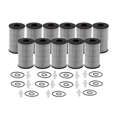 Wix XP Set of 11 Engine Motor Oil Filters For Lexus Toyota StdAsp Automatic CVT