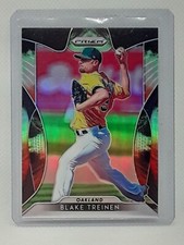 Blake Treinen 2019 Prizm Baseball - #100 COSMIC HAZE - Oakland Athletics