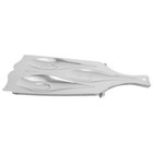3 Cavities Spoon Holder Base Rest for Three Spoons Stainless Steel
