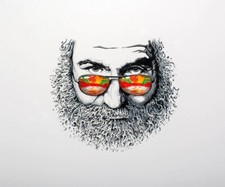 aj masthay poster “palm sunday” Jerry Garcia