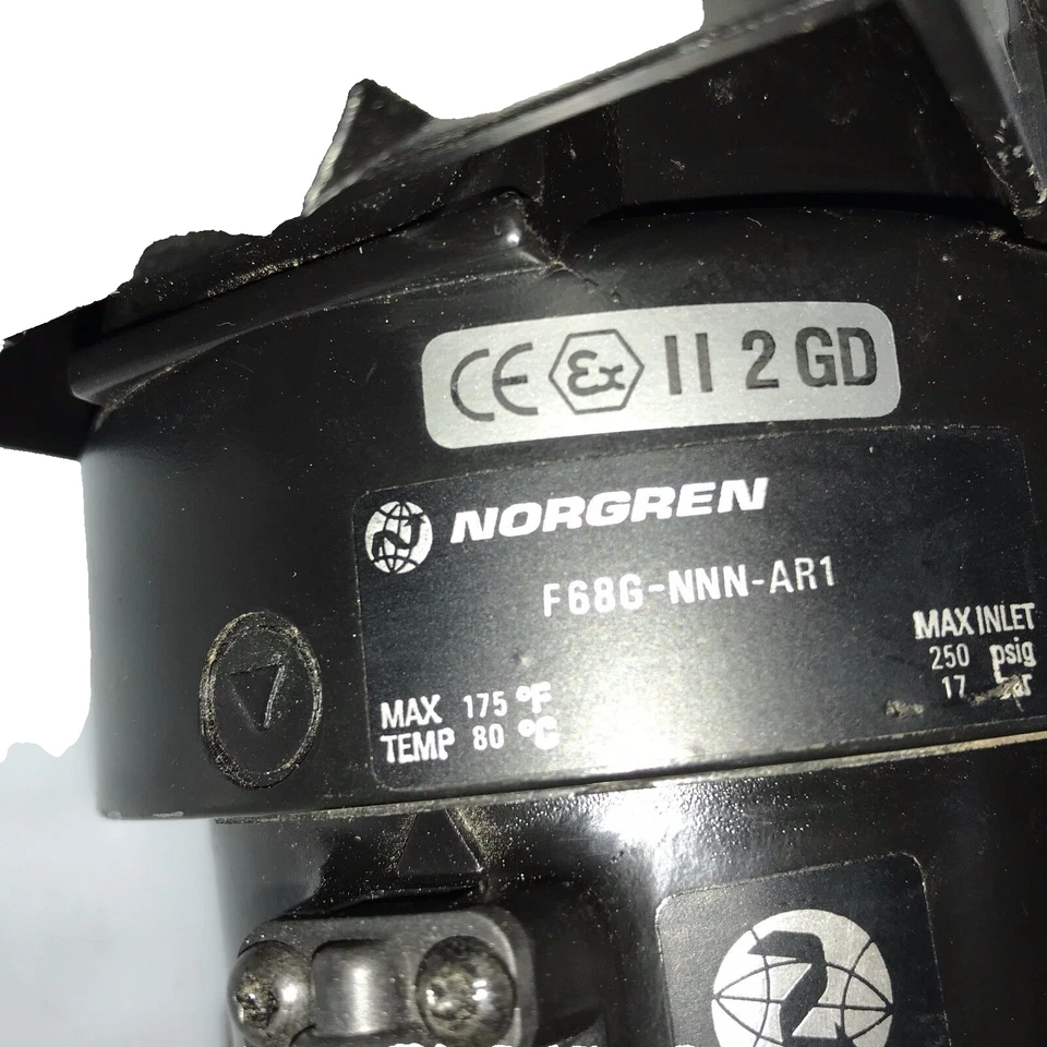 NORGREN  F68G Olympian Plus F68G-BGN-AR1 Compressed Air Filter G 1-1/2" Metal - Image 4 of 4