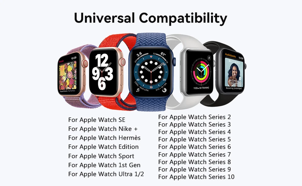 Cargador magnético inalámbrico para Apple Watch portátil USB/TIPO C para TODAS las series iWatch Foto 2 de 4