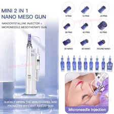 12/24/36Pin Nano Skin Water Pen Care Facial Wrinkle Removal Rejuvenation Machine