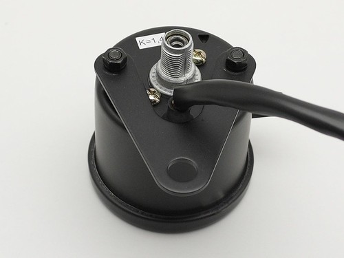 Speedo 140KPH with Warning Lights, Black, Cafe Racer, Bobber, Chopper, Custom - Picture 4 of 4