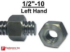 1/2"-10 Acme Heavy Hex Nut Left Hand 2G for Acme Threaded Rod LH 1/2-10