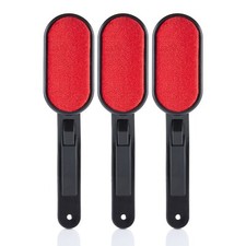 Minky Velvet Lint & Hair Removing Clothes Brush | Pack of 3