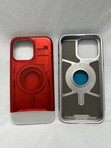 Spigen*Iphone 15 16 Pro Max Pro Case-bondi Classic C1 MagSafe Black / Blue / Red - Picture 7 of 14