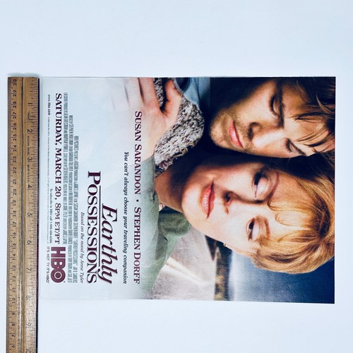 Pubblicità Stampa Possessi Terrestri Susan Sarandon Stephen Doff HBO - Foto 4 di 6