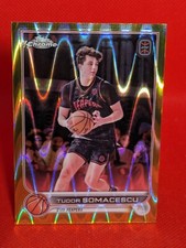 2022-23 Topps Chrome OTE #32 Tudor Somacescu YELLOW RAYWAVE **41/50**