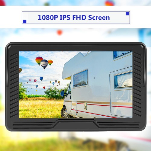 Wireless Car Truck Van Camper 5'' 1080P Monitor Rear View Backup Reverse Camera - Picture 3 of 13