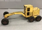 Vintage Tonka Road Grader Pressed Steel Construction Truck State Hi-Way Dept