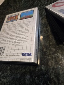 Ghostbusters, Great  Baseball & Gangster Town. Sega Master System Vintage Lot
