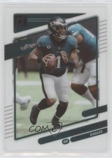 2021 Panini Clearly Donruss Jalen Hurts #39 0y0n
