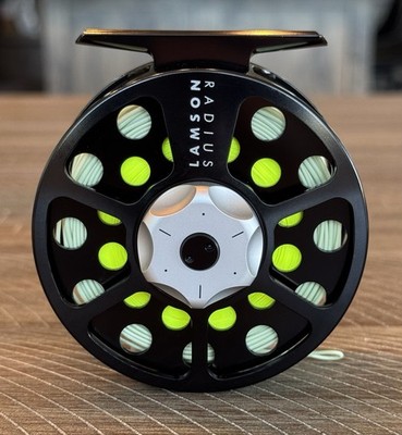Unused Lamson Radius 3 Fly Reel w/New Rio Fly Line