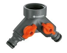 GARDENA Wasserverteiler für Gartenschlauch 2-Wege