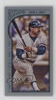 2015 Topps Gypsy Queen Minis Silver 5/199 Reggie Jackson #319 HOF 1q3d