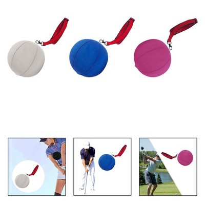 Golf Swing Trainer Ball Trainingshilfe Sport mit Luftpumpe Lanyard Outdoor