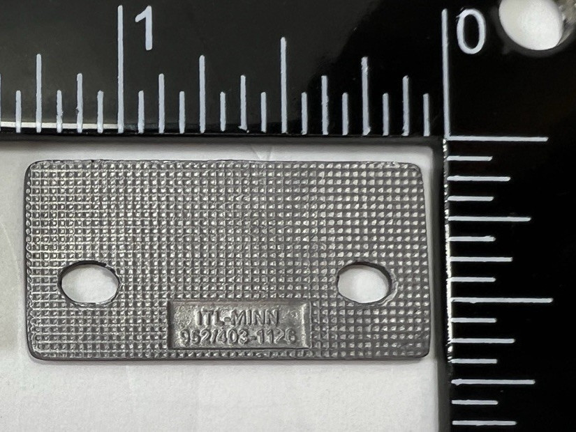 Taser Instructor Back Piece Only  Rare