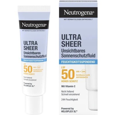 Neutrogena Ultra Sheer Feuchtigkeitsspendendes Sonnenschutzfluid LSF50 #Y
