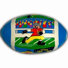 VERY RARE: 2006 Chuck E. Cheese's "FOOTBALL TEAM" Collectible Prize Ball