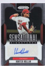 Hunter Hollan 2025 Panini Prizm #SS-HH Sensational Signatures Auto