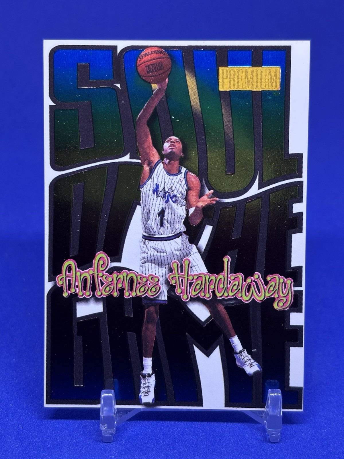 1998 SKYBOX PREMIUM SOUL OF THE GAME #11 ANFERNEE HARDAWAY