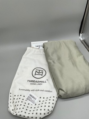 Threadmill Home Linen 300 Thread Count Cotton Fitted Sheet Twin New with Tags