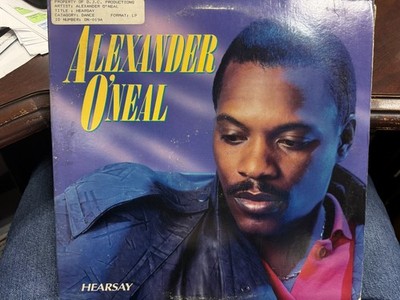 ALEXANDER O NEAL HEARSAY LP 1987 1987 TABU 40320 R&B INNER NM